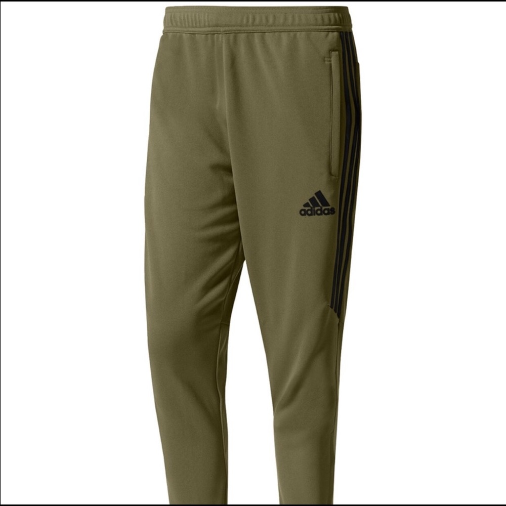 NWT- adidas green climacool mens jogger sweatpants